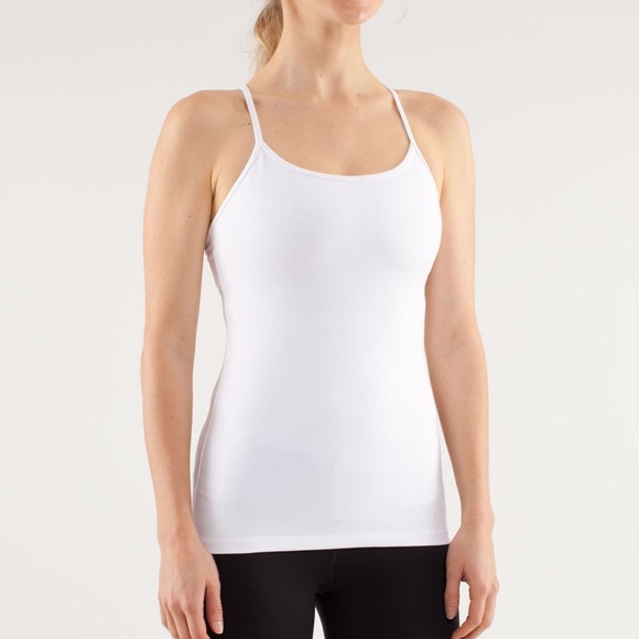 lululemon white tank top